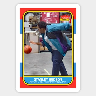 Stanley Hudson '86 Fleer RC Sticker